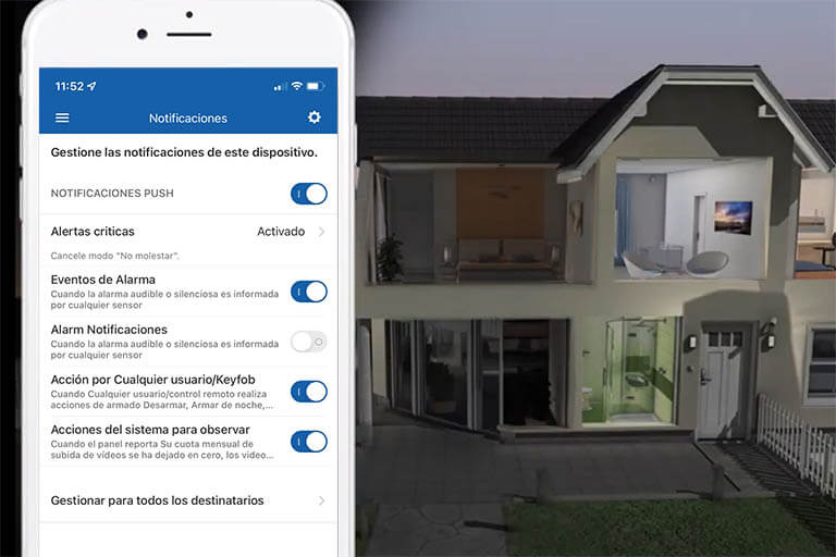 App para controlar tu sistema de alarma